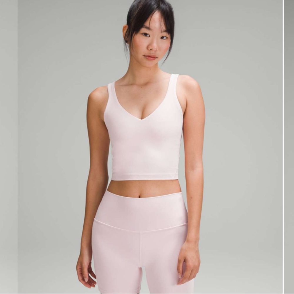 NWT 🍋 Lululemon Flush Pink Align Tank Size 4